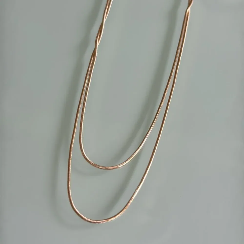 Elegant Gold Necklace for Women A1420